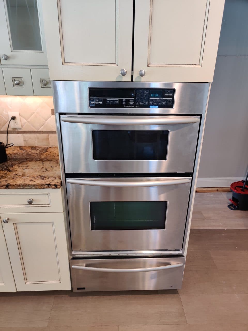 KitchenAid double wall oven